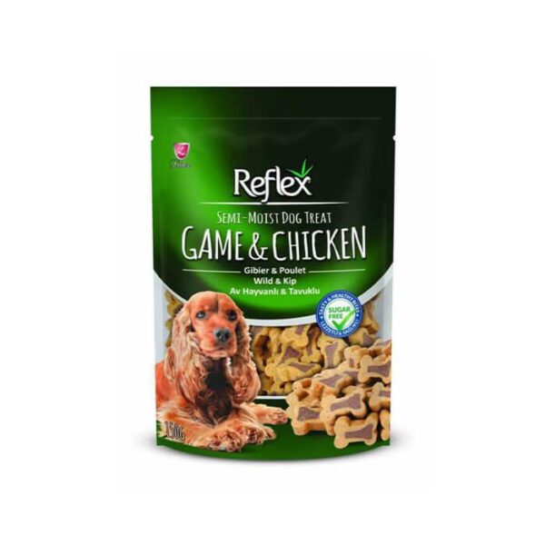Reflex Game Chicken Tavuklu Yumuşak Köpek Ödül Maması 150 Gr